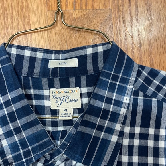 Jcrew slim fit XL casual button down shirt blue - Picture 2 of 2